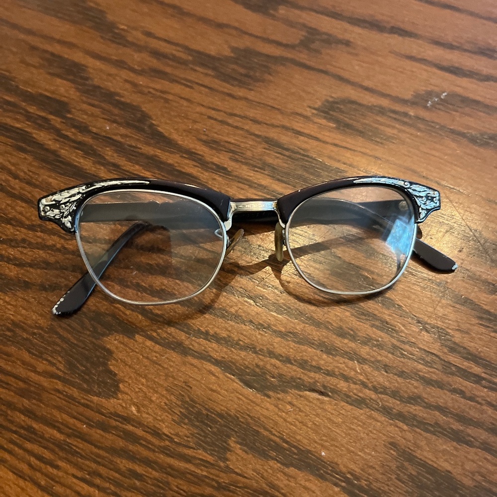 Antique eye glass frames